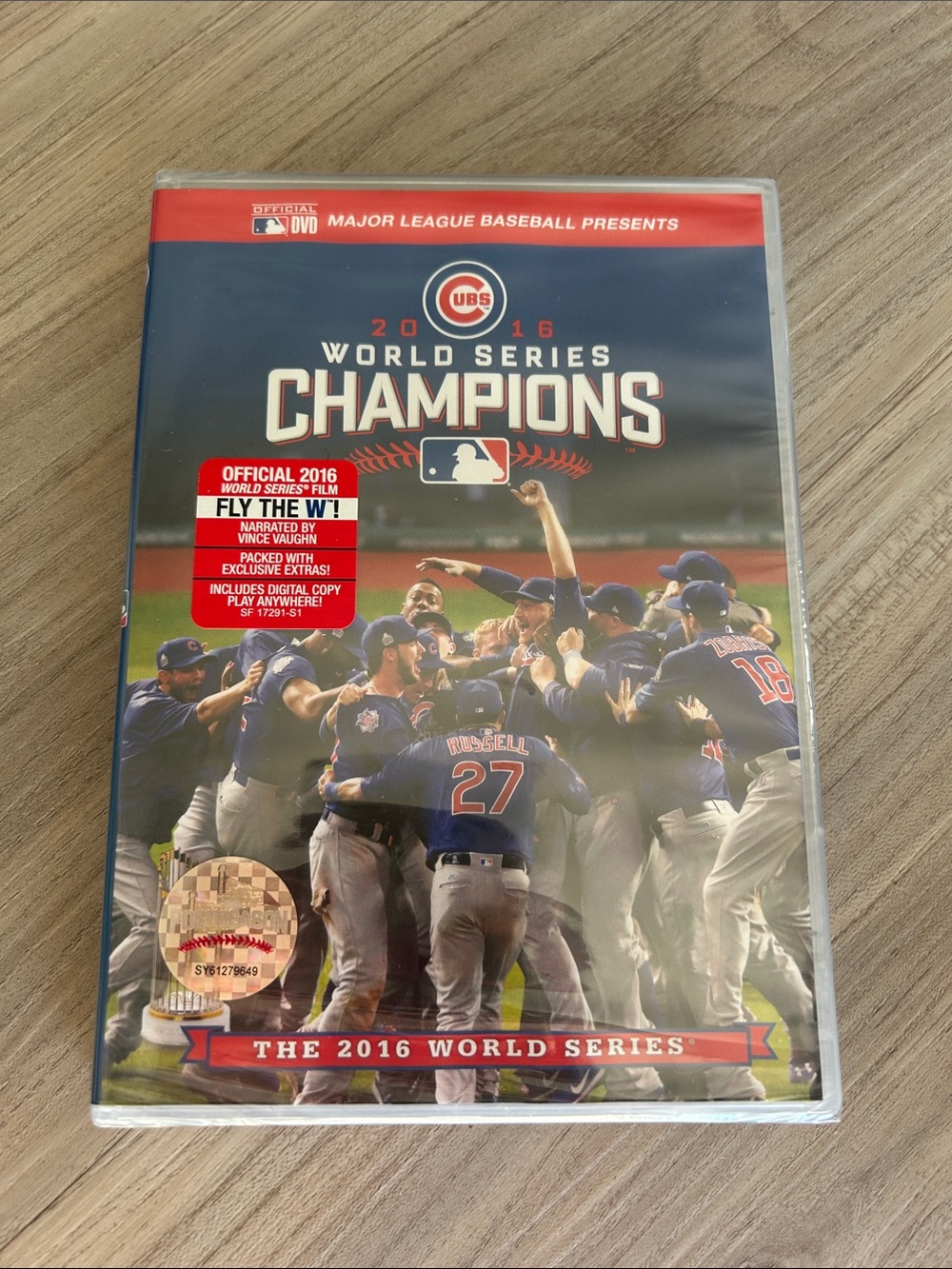 Official 2016 World Series Film: Fly the W! Chicago Cubs DVD BRAND NEW SEALED